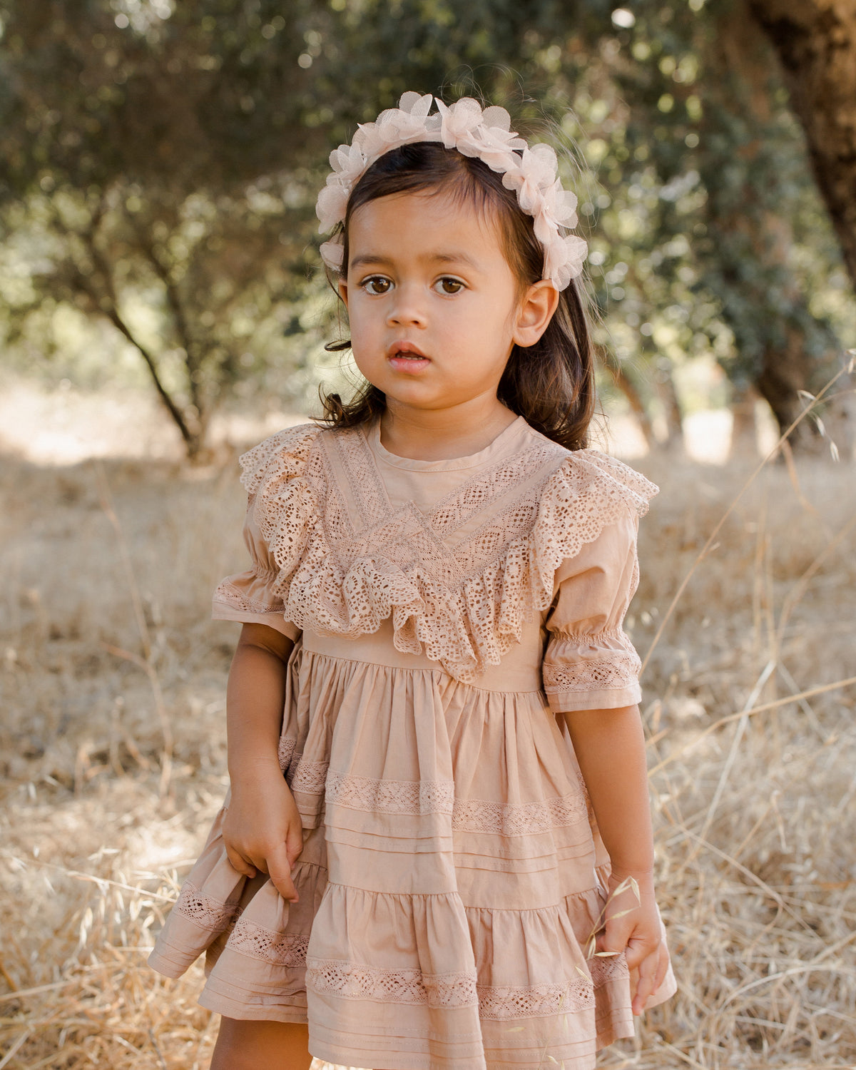 FLORAL PEARL HEADBAND IN IVORY  NORALEE ACCESORIES – Lullaby Baby And Child